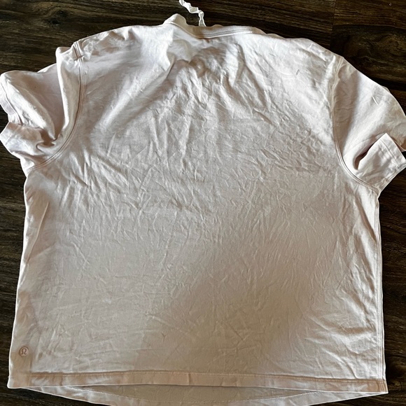 Lululemon Light Pink Cotton T - Picture 4 of 5